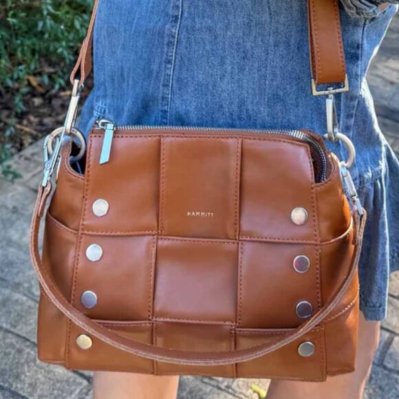 Hammitt BRYANT MED - Caffe Tan/Brushed Silver - Picture 3 of 16